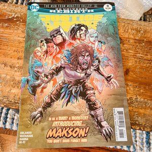 Comic Book - DC Rebirth - The Man From Monster Valley - #8 - August 2017